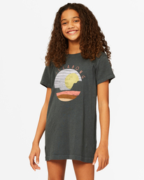 0 Girls' Keep It Beachy T-Shirt Dress Black ABGKD00101 Billabong