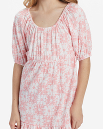 3 Girl's Daisy Love Dress Pink ABGKD00155 Billabong