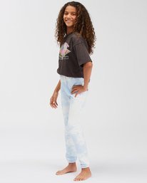 1 Girls' Making Waves High-Waist Sweatpants Blue ABGNP00117 Billabong