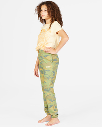 1 Girls' Making Waves High-Waist Sweatpants Green ABGNP00117 Billabong