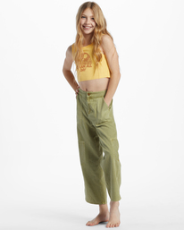 1 Girl's Tomboy Cargo Pants Green ABGNP00134 Billabong