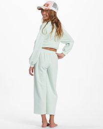 2 Girl's Shoreline Pants Green ABGNP00135 Billabong
