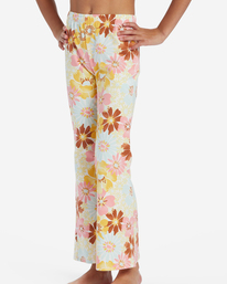 3 Girl's Flower Power Crop Pants Pink ABGNP00137 Billabong