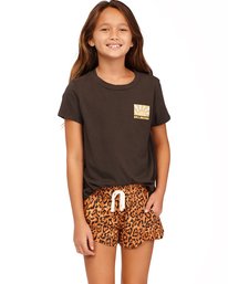 0 Mad For You Elastic Waist Shorts Multicolor ABGNS00103 Billabong
