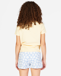 2 Mad For You Elastic Waist Shorts Blue ABGNS00103 Billabong