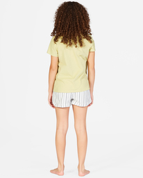 billabong, Mad For You Elastic Waist Shorts, SALT CRYSTAL 2 (sc2) Mad For You - Elasticated Shorts for Girls 4-16 ABGNS00103