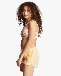 1 Mad For You Elastic Waist Shorts Yellow ABGNS00106 Billabong