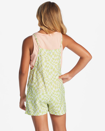 Wave Watch - Dungaree Shorts for Girls 4-16  ABGNS00119