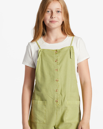 3 Wave Watch Jr Romper Green ABGNS00119 Billabong