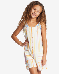 Wave Watch - Dungaree Shorts for Girls 4-16  ABGNS00119