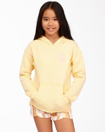 billabong, Life Is Sweet Sweat à capuche pour filles, MIMOSA (mim) LIFE IS SWEET ABGSF00114