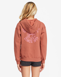 2 Girls' Kiss The Moon Graphic Hoodie Brown ABGSF00153 Billabong