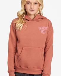 3 Girls' Kiss The Moon Graphic Hoodie Brown ABGSF00153 Billabong