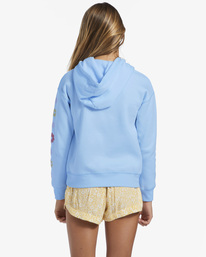 billabong, Girl's 4-16 Happy Little Thing Hoodie, SONGBIRD BLUE (bft0) HAPPY LITTLE THING ABGSF00160