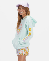1 Girl's Surf All Day Sweatshirt Green ABGSF00185 Billabong