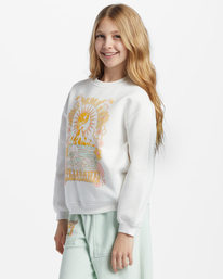 1 Girl's So Dreamy Sweatshirt White ABGSF00186 Billabong