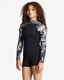 1 Girls' 1/1 Spring Fever Spring Suit Black ABGW400100 Billabong