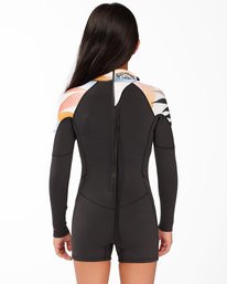 2 Girls' 1/1 Spring Fever Spring Suit Red ABGW400100 Billabong