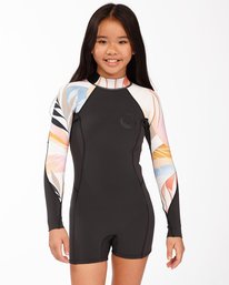 0 Girls' 1/1 Spring Fever Spring Suit Red ABGW400100 Billabong