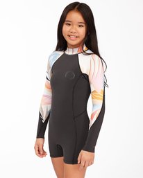 1 Girls' 1/1 Spring Fever Spring Suit Red ABGW400100 Billabong