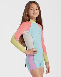 1 Girls' 1/1 Spring Fever Spring Suit Blue ABGW400100 Billabong