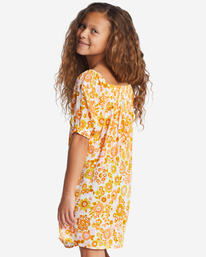 billabong, Girls' Feelin Sweet Babydoll Dress, ORANGE PEEL (ngz0) Feelin Sweet - Babydoll Dress for Girls 4-12 ABGWD00122
