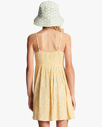 billabong, Girl's 4-16 Sunshine Heart Mini Dress, GOLDEN PEACH (ygf0) SUNSHINE HEART ABGWD00128
