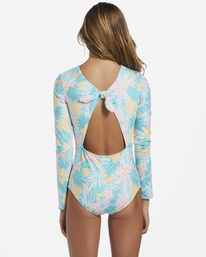 billabong, MERMAID FEELS BODYSUIT, LIGHT LAGOON (ggf0) MERMAID FEELS BODYSUIT ABGWR00161