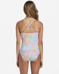billabong, Girl's 4-16 Time For Tie Dye One-Piece Swimsuit, MULTI (mul) TIME FOR TIE DYE ONE PIECE ABGX100144