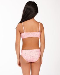 1 Girls' Feelin Ditsy Drawstring Tank Bikini Set  ABGX200165 Billabong