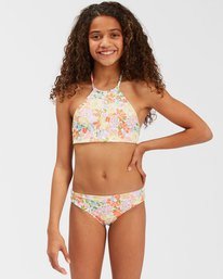billabong, Girls' Windsong High Neck Reversible Bikini Set, MULTI (mul) WINDSONG HIGH NECK ABGX200195