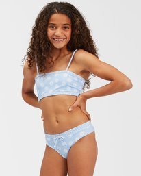 3 Girls' Where To Tank Bikini Set Blue ABGX200201 Billabong