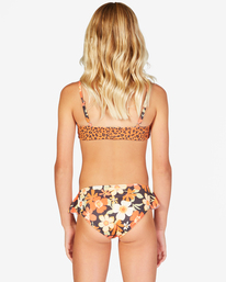 4 Girls' Wildflower Trilet Reversible Bikini Set Multicolor ABGX200245 Billabong