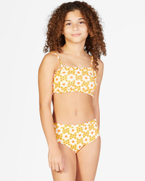 billabong, Girls' Cant Wait Bandeau Bikini Set, MULTI (mul) CANT WAIT BANDEAU SET ABGX200249