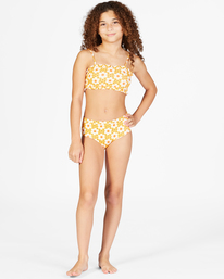 1 Girls' Cant Wait Bandeau Bikini Set Multicolor ABGX200249 Billabong