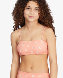 5 Girls' Fallin For Her Reversible Tank Bikini Set Multicolor ABGX200260 Billabong