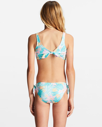 billabong, Girl's 4-16 Mermaid Feels Tank Two-Piece Swim Set, LIGHT LAGOON (ggf0) MERMAID FEELS SCOOP TANK SET ABGX200281