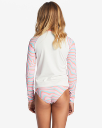 billabong, Sorbet Dreamz - Two Piece Long Sleeve Bikini Set for Girls 4-14, MULTI (mul) Sorbet Dreamz - Two Piece Long Sleeve Bikini Set for Girls 4-14 ABGX200304