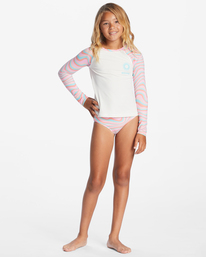 1 Sorbet Dreamz - Two Piece Long Sleeve Bikini Set for Girls 4-14 Multi-couleurs ABGX200304 Billabong