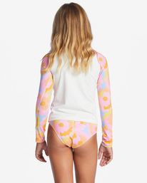 billabong, Girl's Bloom Baby Two Piece Long Sleeve Bikini Set, MULTI (mul) Bloom Baby - Two Piece Long Sleeve Bikini Set for Girls 4-14 ABGX200305