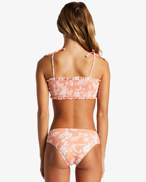 billabong, Girl's Island In The Sun Two Piece Smocked Bikini Set, TANGY TANGERINE (ngp0) ISLAND IN THE SUN SMOCKED SET ABGX200315
