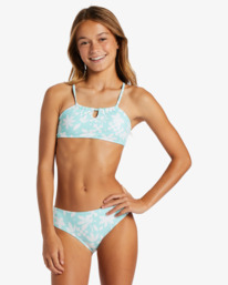 Girl's 2-7 Paradisiac Island Bralette Two Piece Bikini Set