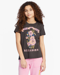 0 Girls' Love Louder Graphic Boyfriend T-Shirt  ABGZT00338 Billabong