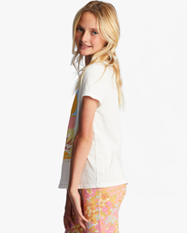 1 Girl's 4-16 California Trip Oversized T-Shirt White ABGZT00353 Billabong