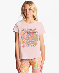 billabong, Girl's 4-16 Sunbeam And Day Dream Oversized T-Shirt, SOFT PINK (mdd0) SUNBEAM & DAY DREAM ABGZT00354