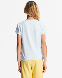 billabong, Girl's 4-16 Today Is The Day Oversized T-Shirt, SONGBIRD BLUE (bft0) TODAY IS THE DAY ABGZT00358