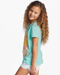 1 Girl's Natures Way Oversized T-Shirt Blue ABGZT00376 Billabong