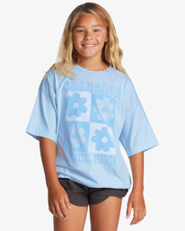 Flower Power - Oversized T-Shirt for Girls 4-12  ABGZT00389