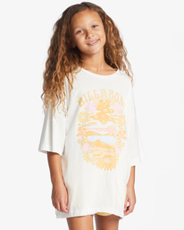 0 Girl's Stay Golden Oversized T-Shirt  ABGZT00390 Billabong