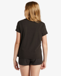 2 Girl's Kissed By The Sun T-Shirt Black ABGZT00401 Billabong